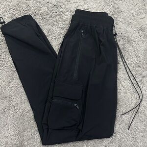 Men's Represent 247 Black Cargo Pants